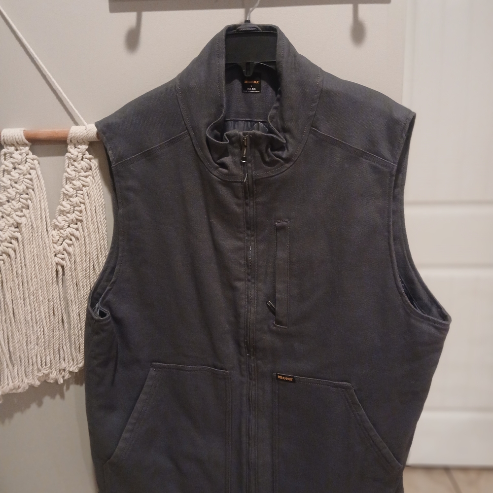 Brahma Charcoal Sleeveless Vest